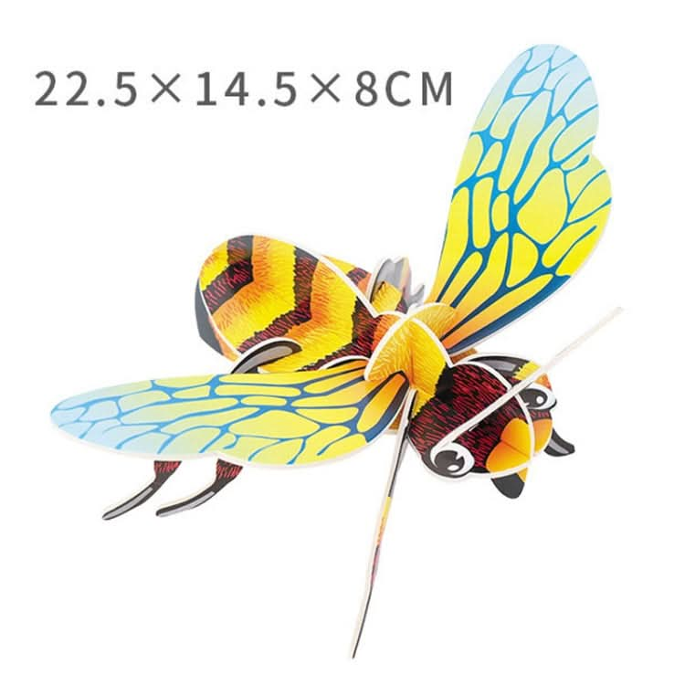 Children Insects Cognition DIY 3D Puzzle KT Board Handmade Simulation Animal Model Toys Reluova