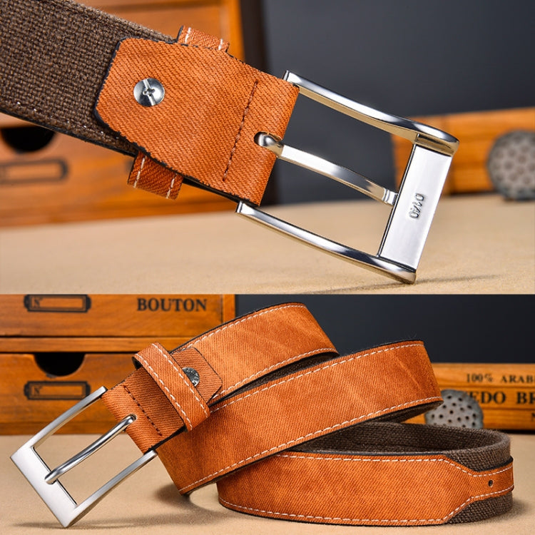 Canvas Splicing Men Casual Belt Versatile Student Belt My Store