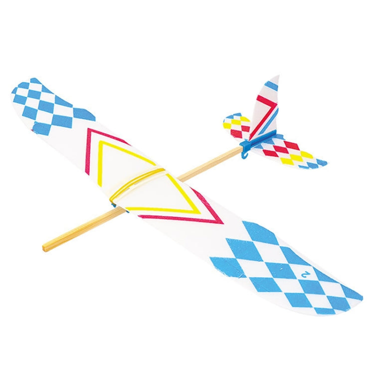 Rubber Bands Power Airplane Model DIY Technology Small Craft Children Science Experiment Class Puzzle Toy