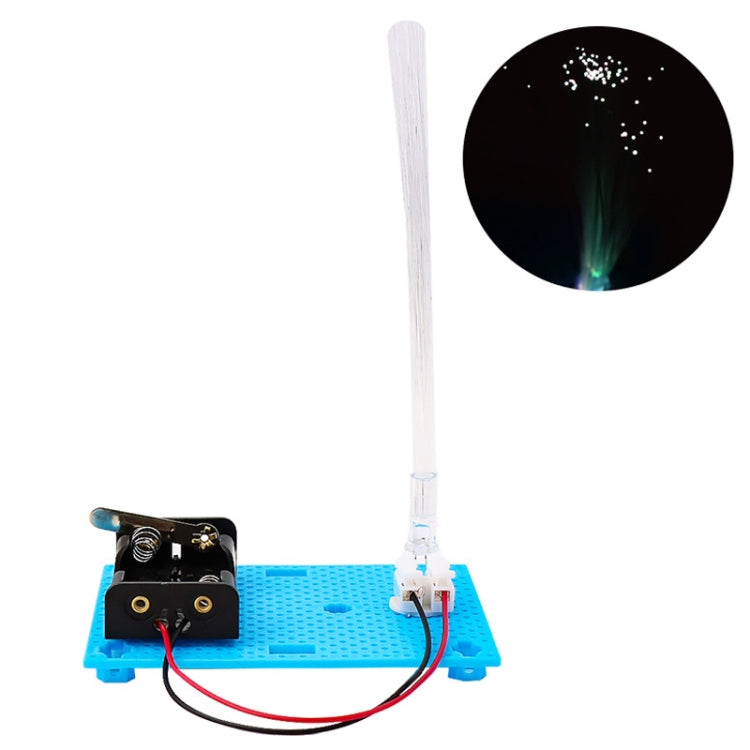 Colorful Fiber Optic Light Children Handmade Science Fun Invention DIY Assembly Model Material Kit My Store