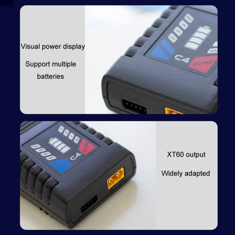 ToolkitRC C4 50W Drones Simple Li-Po Battery Balance Charger Reluova