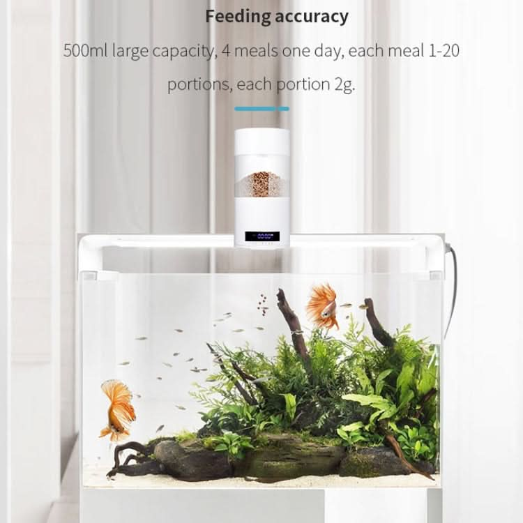 USB Direct Plug / Battery Dual-Use Automatic Fish Feeder Timing Dosing Feeder - Reluova