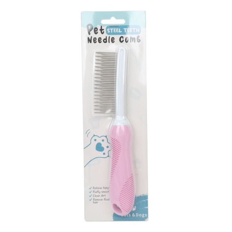 Pet Cats Grooming Needle Comb Dogs De-Floating Hair Cleaning Comb - Reluova