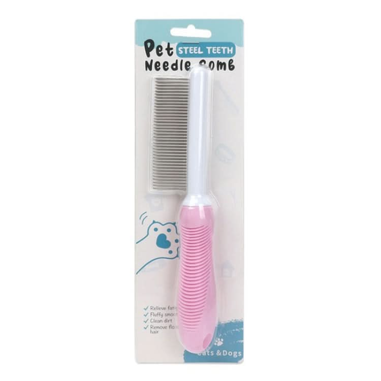 Pet Cats Grooming Needle Comb Dogs De-Floating Hair Cleaning Comb - Reluova