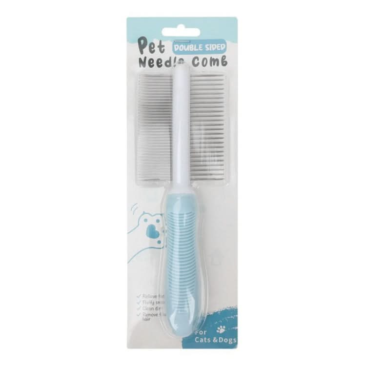 Pet Cats Grooming Needle Comb Dogs De-Floating Hair Cleaning Comb - Reluova