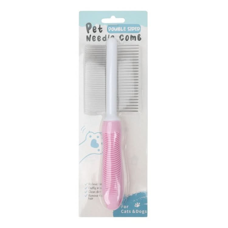 Pet Cats Grooming Needle Comb Dogs De-Floating Hair Cleaning Comb - Reluova