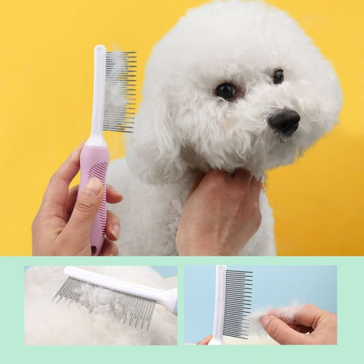 Pet Cats Grooming Needle Comb Dogs De-Floating Hair Cleaning Comb - Reluova