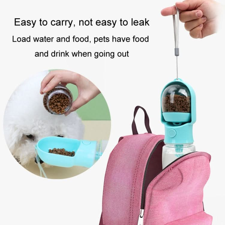 2 In 1 Pet Feeder Dogs Drinking Water Bottle Outdoor Walking Dog Portable Water Cup - Reluova