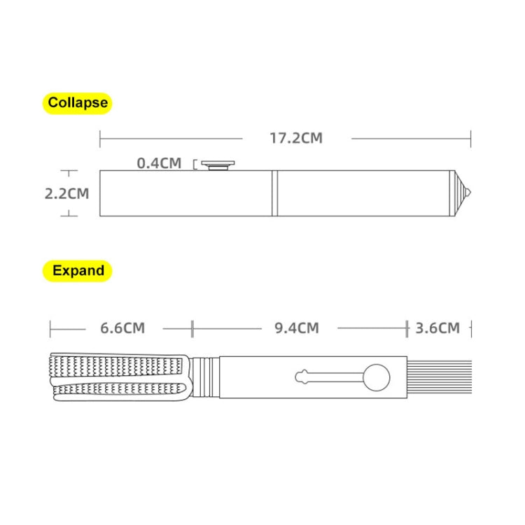 3-In-1 Car Air Outlet Double-Head Cleaning Brush Multi-Functional Detail Brush With Hammer-Reluova