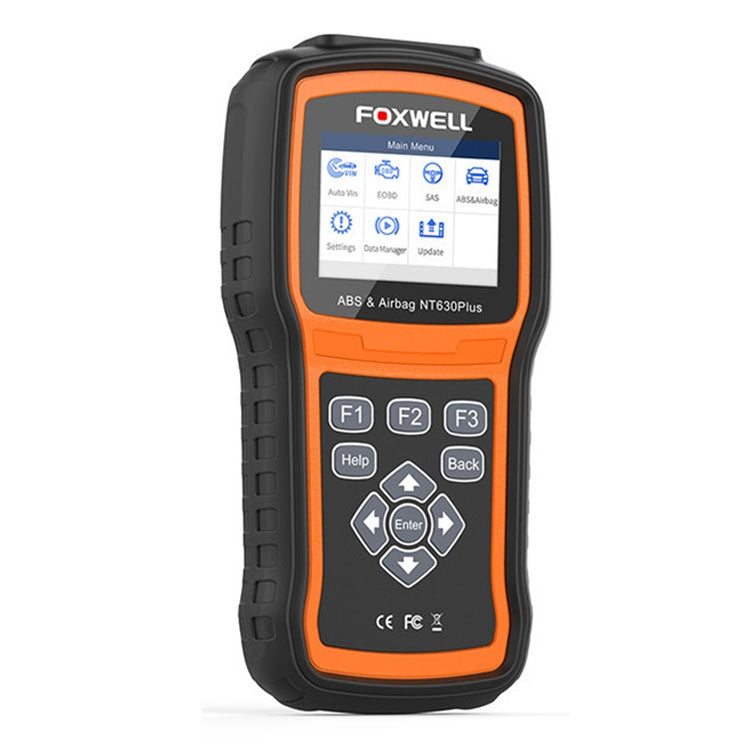 FOXWELL NT630 Plus OBD2 Scanner SRS ABS Code Reader SAS OIL EPB Reset Diagnostic