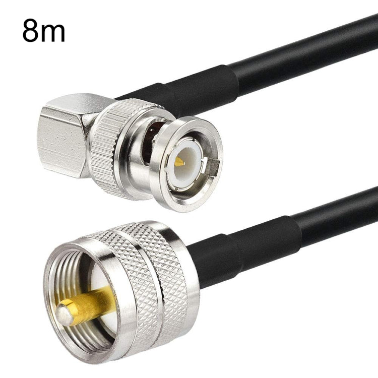 BNC Male Right Angle To UHF PL259 Male RG58 Coaxial Cable My Store