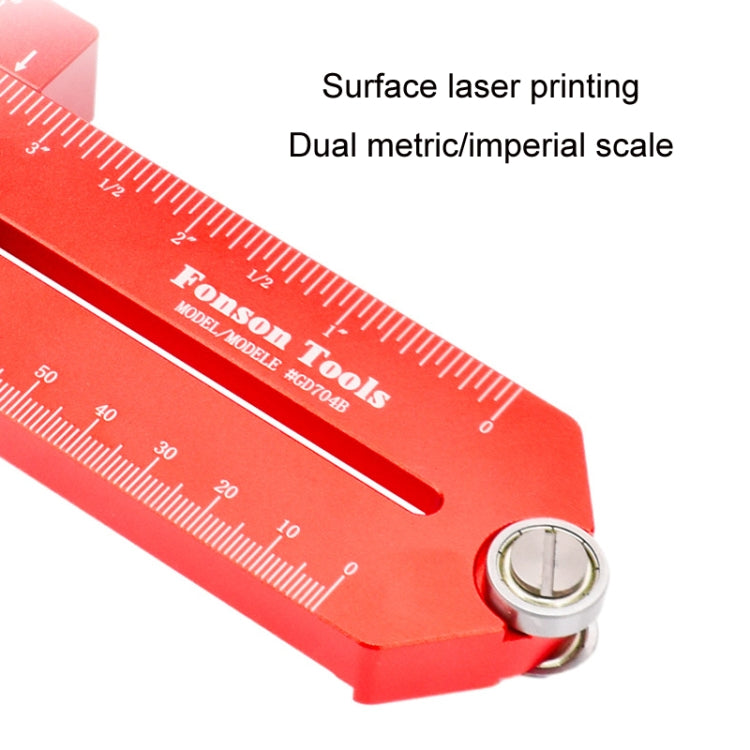 Fonson Woodworking Roller Table Saw Thin Cutting Board Guide Stopper