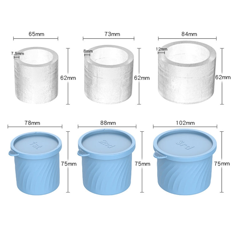 For Stanley Water Cup Silicone Ice Mould Ice Cubes Easy Release Reluova