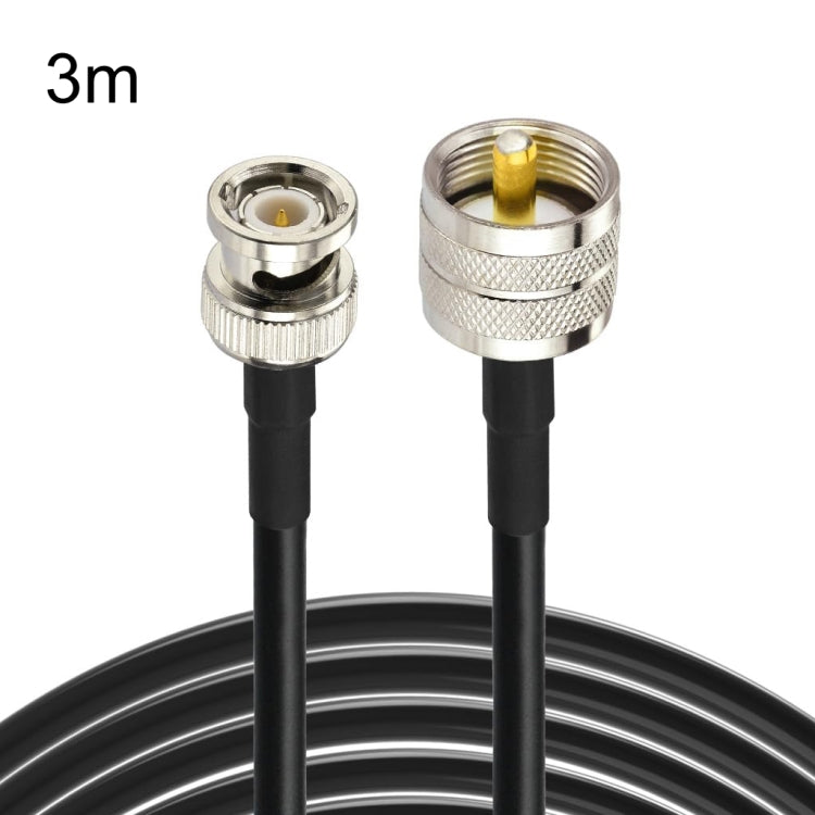 BNC Male To UHF Male RG58 Adapter Cable