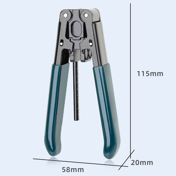 Fiber Optic Stripper Metal Cable Stripper Cold Splicing Tool Pliers My Store