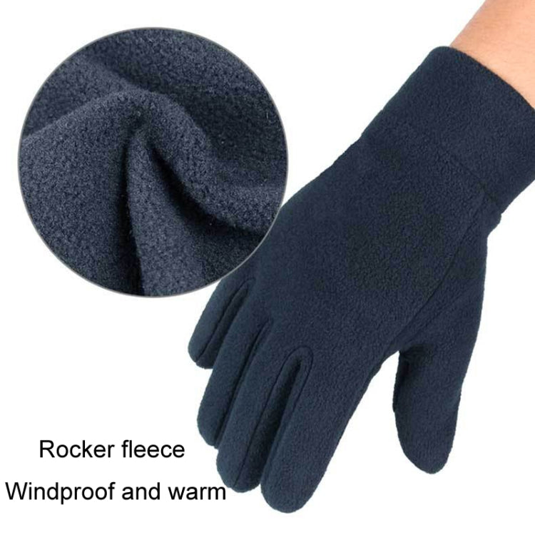 Перчатки Rocker Fleece Winter Warm Anti-Slip для верховой езды на открытом воздухе