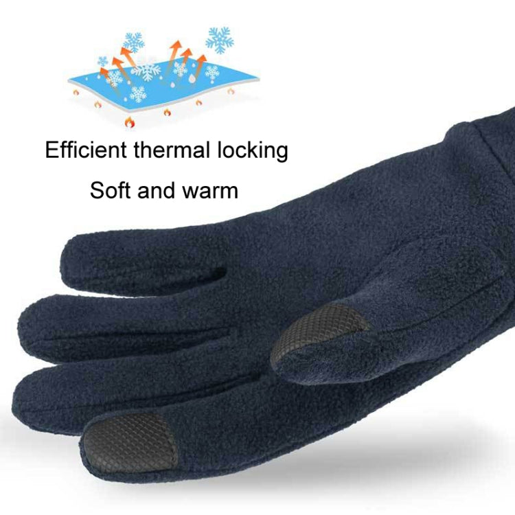 Rocker Fleece Winter Warm Anti-Slip Gloves Outdoor Riding Sports Gloves Reluova