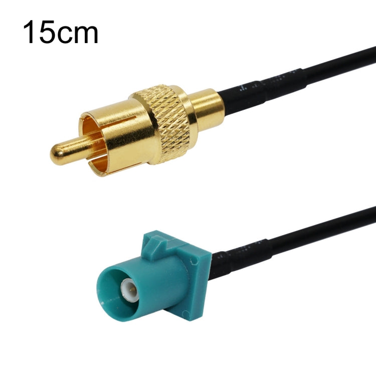 RCA Male To Fakra Z Male RG174 Cable Coaxial RF Adapter Cable