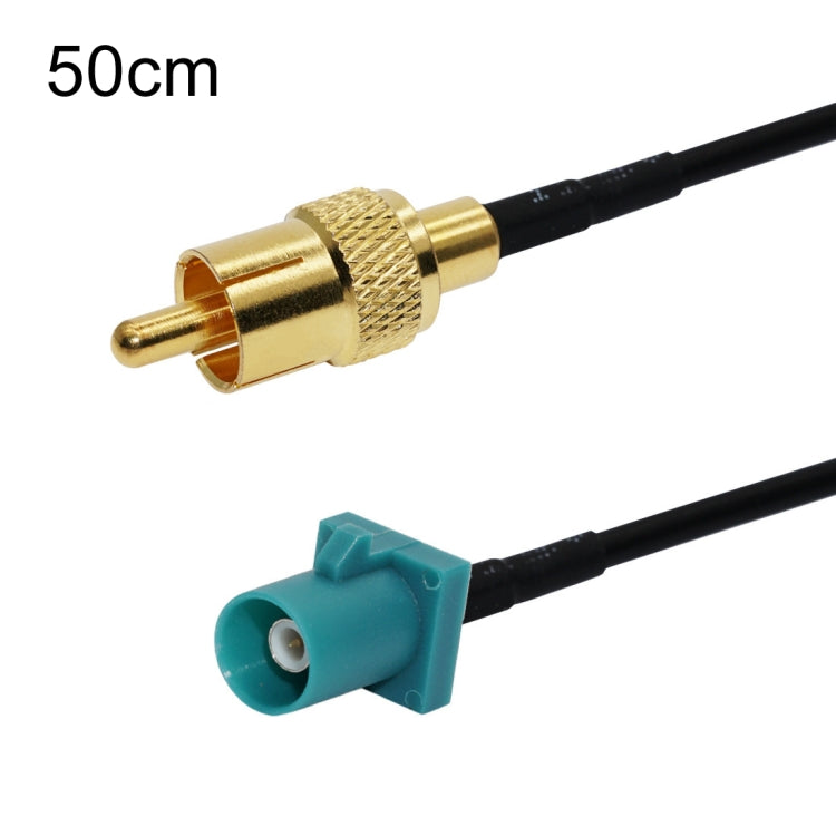 RCA Male To Fakra Z Male RG174 Cable Coaxial RF Adapter Cable My Store