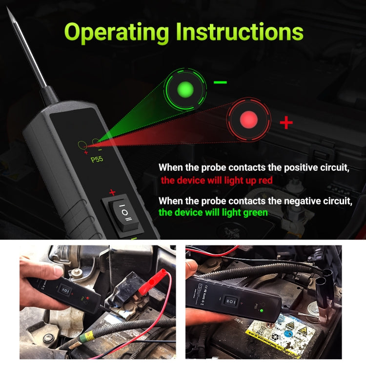 Automotive Electrical Circuit Tester System Short Circuit Tracking Positioning Diagnostic Instrument