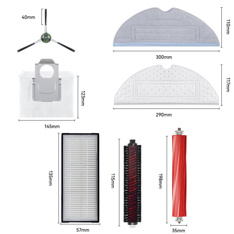 For Roborock G20 / S8 Plus / S8 / S8 Pro Vacuum Cleaner Accessories Reluova