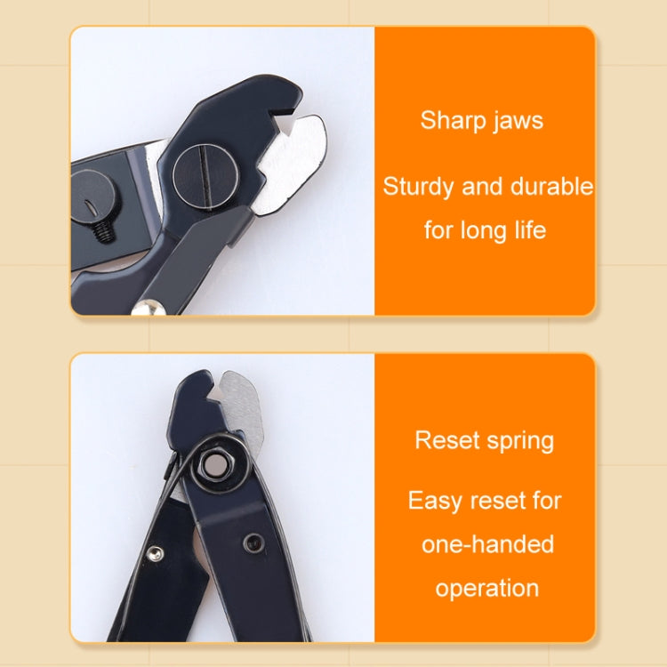 Fiber Optic Single Jaw Miller Pliers Cable Coating Stripper