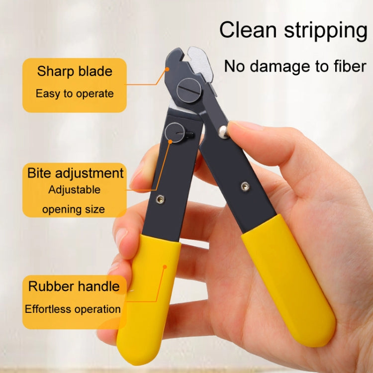 Fiber Optic Single Jaw Miller Pliers Cable Coating Stripper My Store