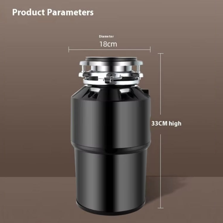 Food Garbage Disposer 7 Levels Grinding Connectable For Dishwasher