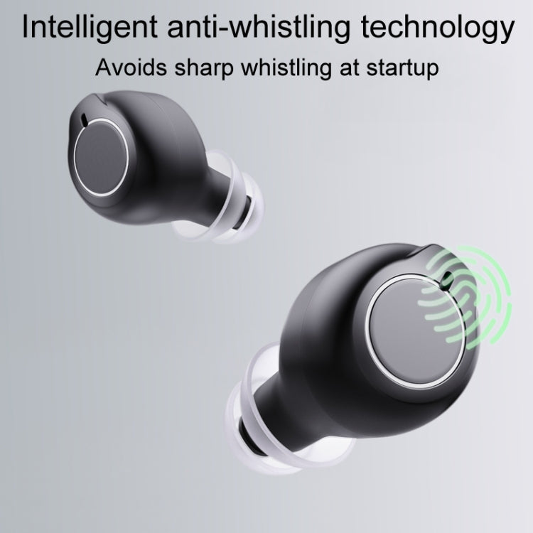 1pair Rechargeable Semi-In-Ear Hearing Aid Elderly Sound Amplifier-Reluova