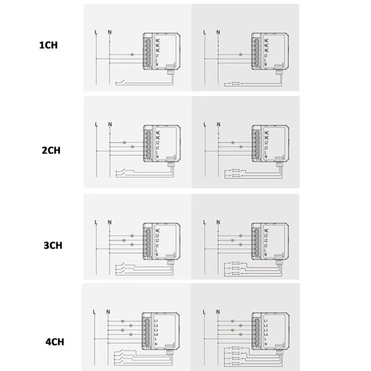 Smart Switch Module For Alexa / Google Home / Tuya Smart Life APP Reluova