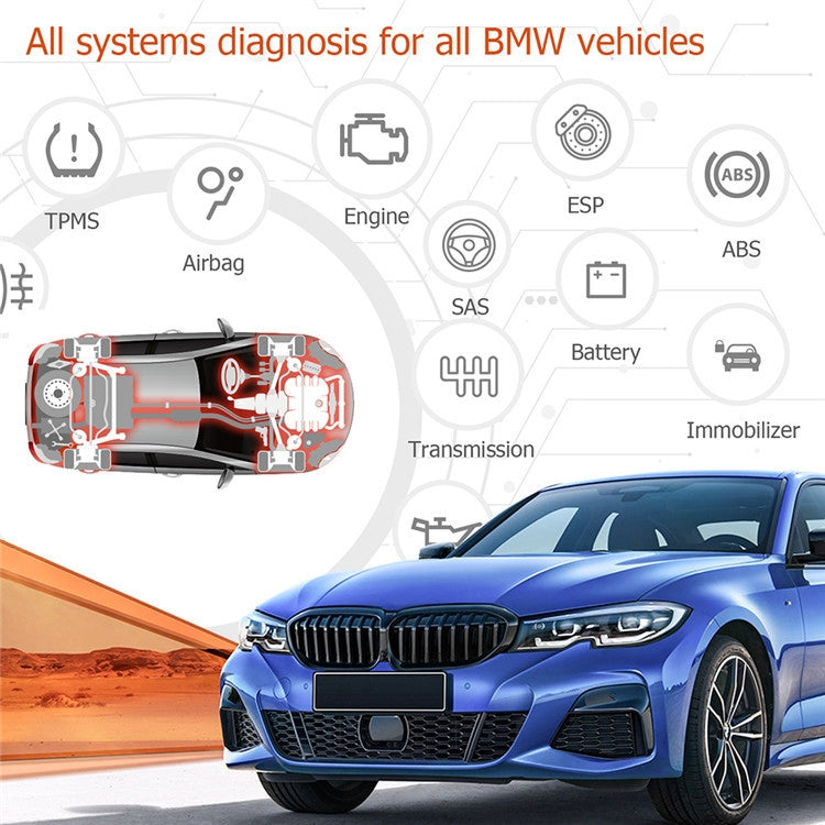 ANCEL BM700 For BMW Full System Diagnostic OBDII Tester Maintenance And Resetting Repair Tools