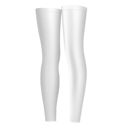 Summer Ice Silk Sunscreen Leggings Outdoor Riding Sports Knee Protectors Cool Anti-Slip Leg Socks