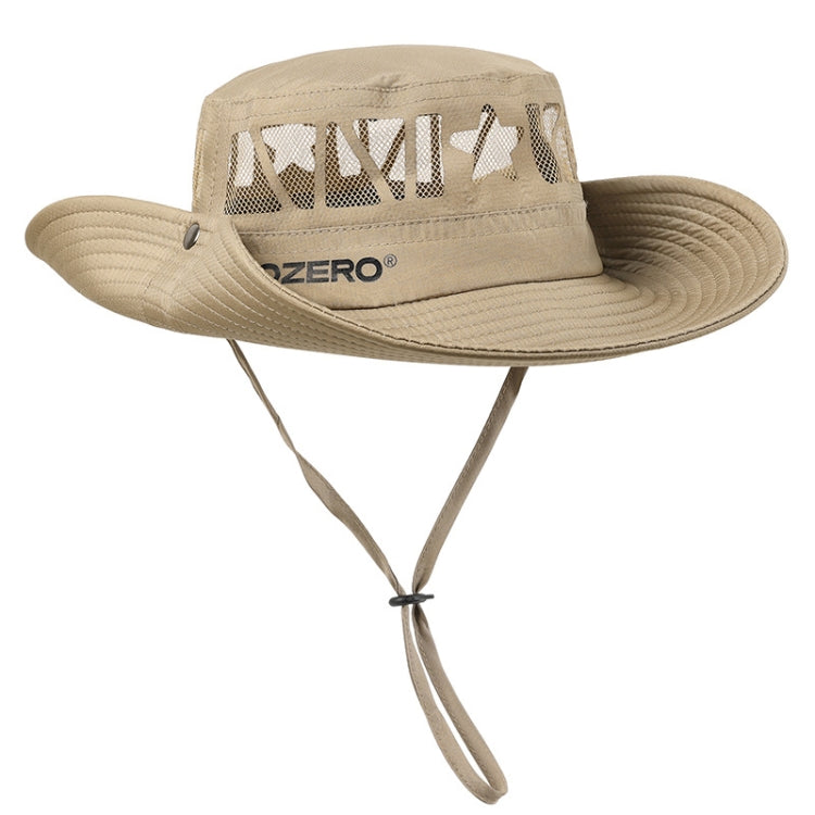 OZERO Summer Sun Shade Sunscreen Hat Outdoor Camping Breathable Large Brim Fisherman Hat My Store