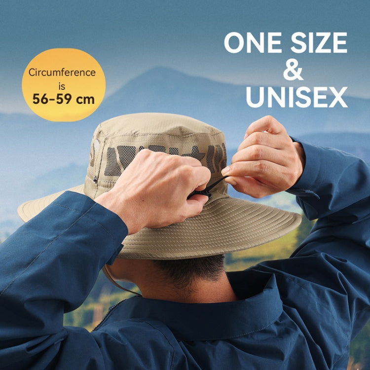 OZERO Summer Sun Shade Sunscreen Hat Outdoor Camping Breathable Large Brim Fisherman Hat My Store