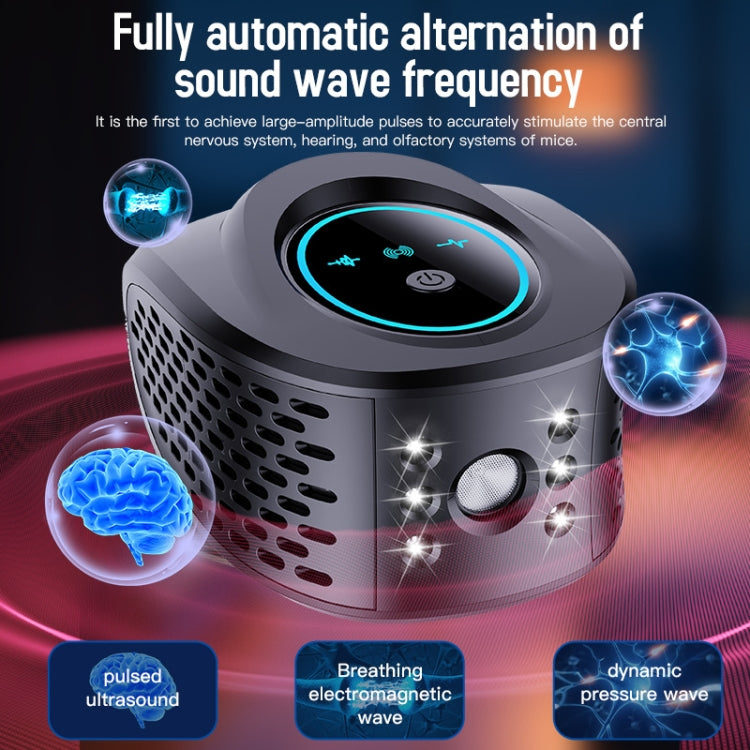 QSQ218 Multifunctional LED Household Indoor High-power Ultrasonic Mouse Repellent