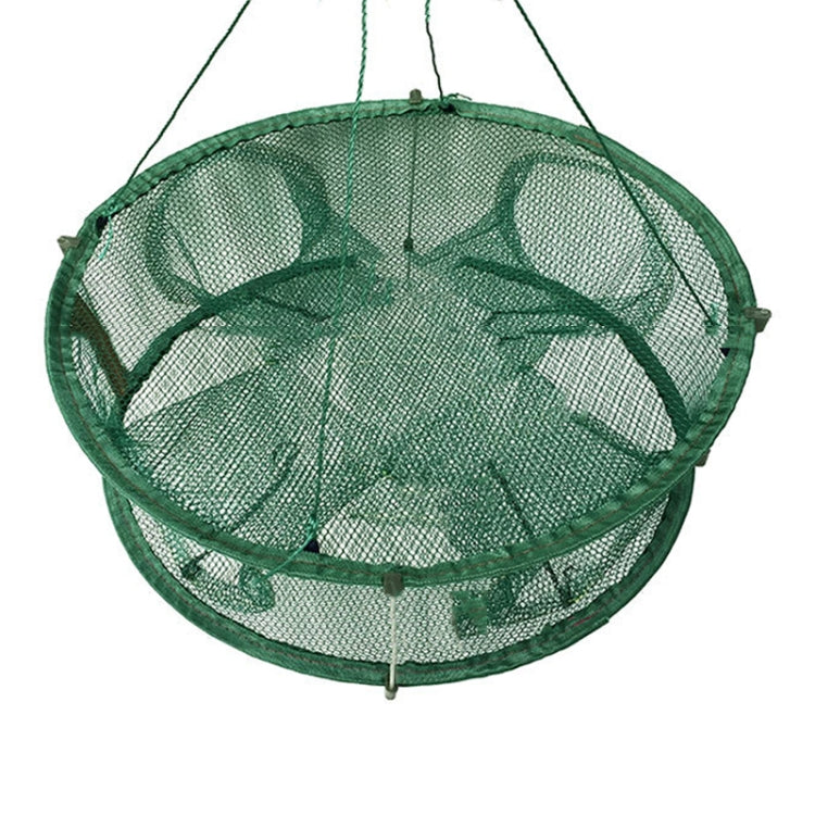 Automatic Folding Fish Net With Support Rod Fishing Cage Lobster Net Fishing Gear Reluova