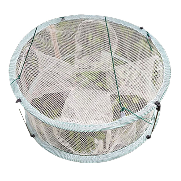 Automatic Folding Fish Net With Support Rod Fishing Cage Lobster Net Fishing Gear Reluova