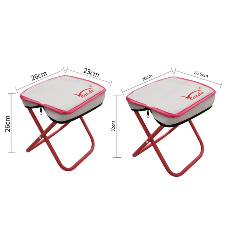 Kanda Bag-Type Folding Fishing Chair Portable Outdoor Travel Sketching Stool Reluova