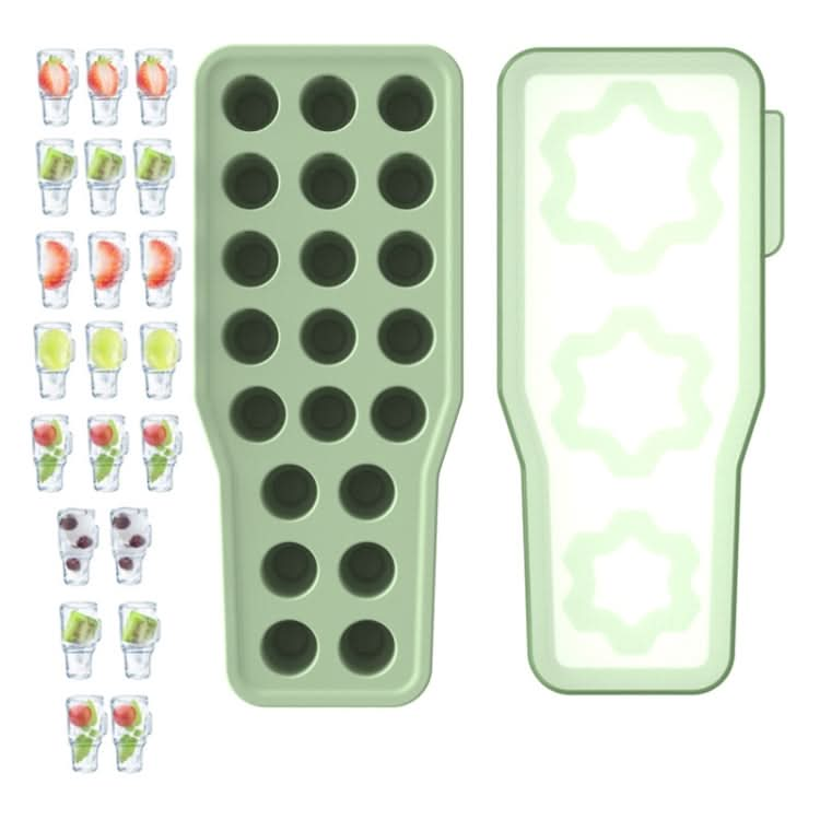 For Stanley Silicone Ice Compartment Large Capacity Ice Mould With Lid Reluova