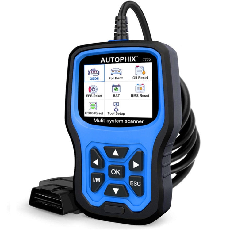 AUTOPHIX 7770 For Mercedes Benz Car Full System OBDII Diagnostic Tool Maintenance Tester