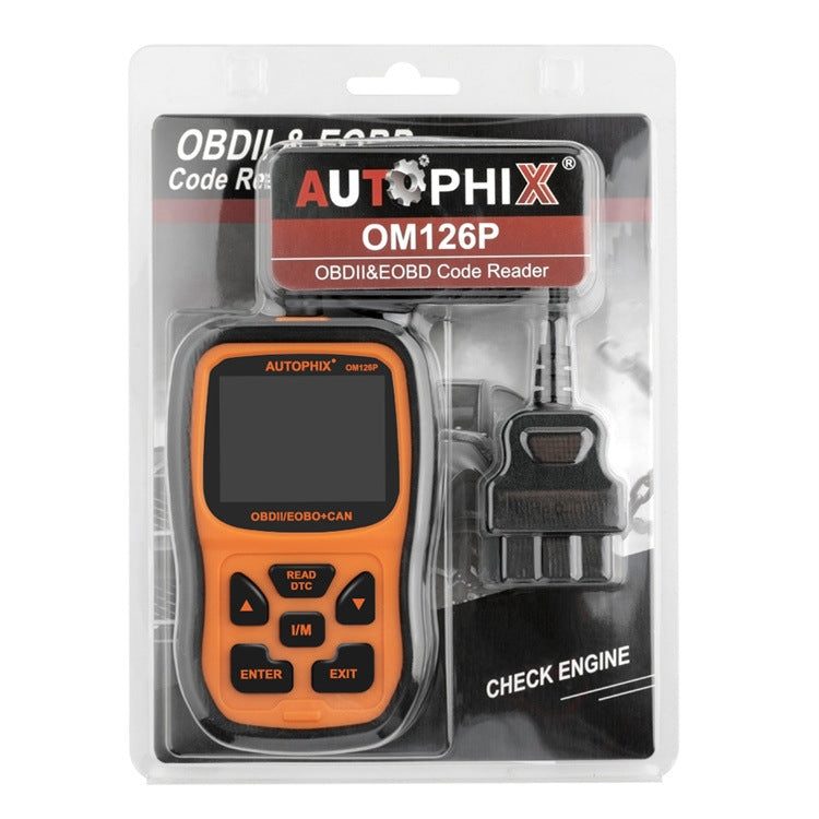 AUTOPHIX OM126P OBD2 Automotive Scanner Car Engine Diagnosis Tool