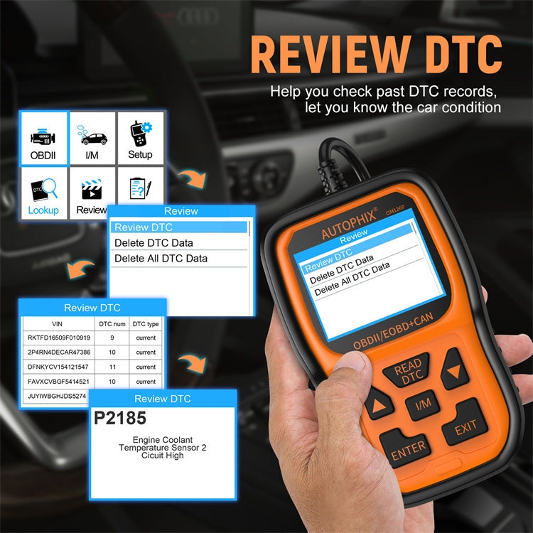 AUTOPHIX OM126P OBD2 Automotive Scanner Car Engine Diagnosis Tool ÎҵÄÉ̵ê