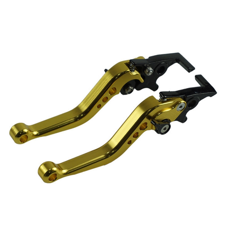 1pair Motorcycle CNC Six Speed Dual Disc Brake Handlebar Cowl Adjustable Electric Bike Brake Lever