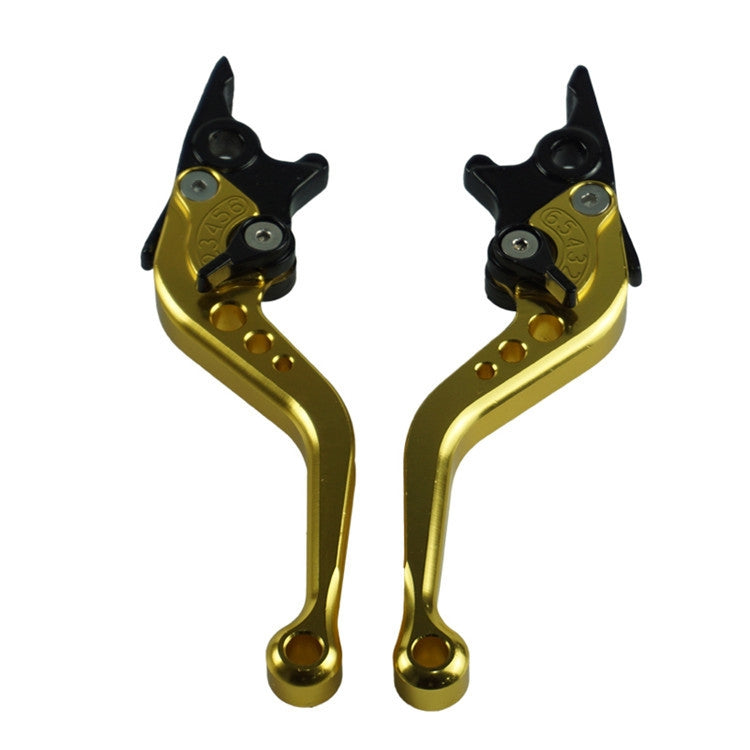 1pair Motorcycle CNC Six Speed Dual Disc Brake Handlebar Cowl Adjustable Electric Bike Brake Lever