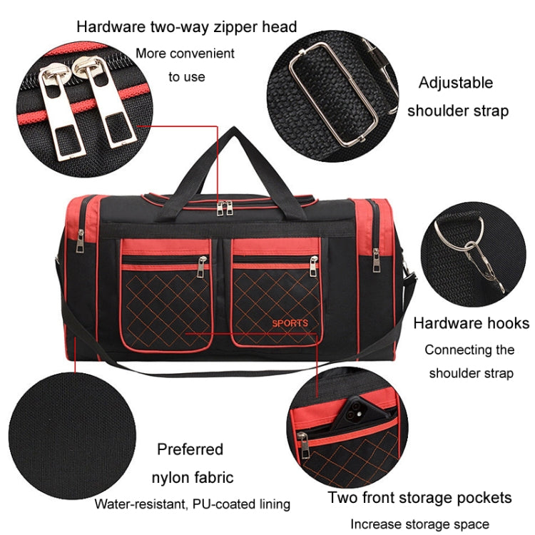 Simple Portable Shoulder Large Capacity Travel Bag Handheld Luggage Bag My Store