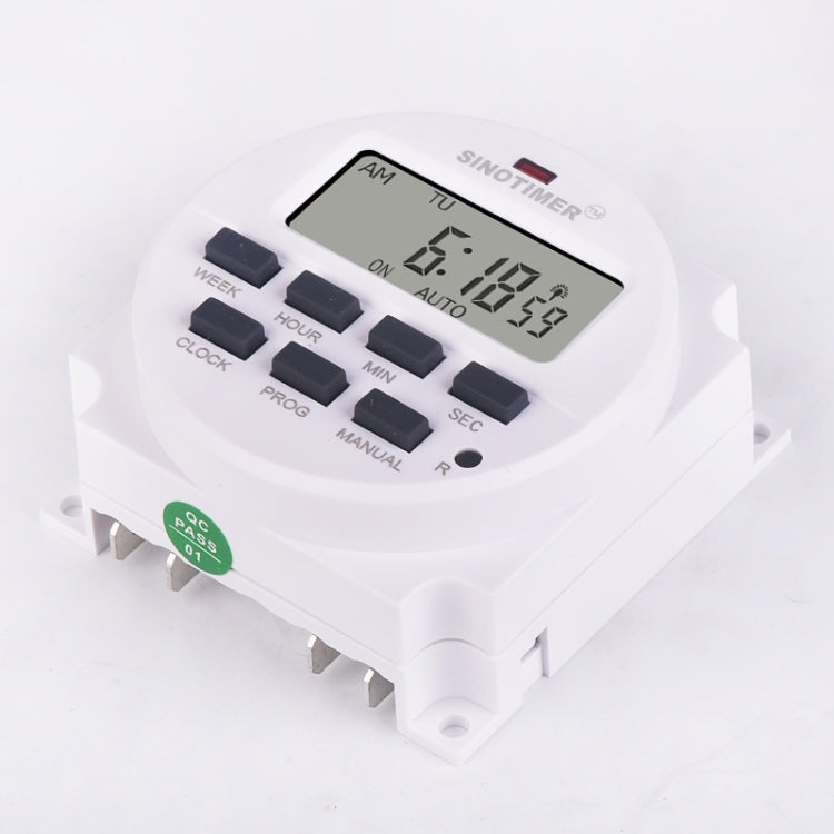 SINOTIMER TM618SH  1 Second Interval Digital LCD Timer Switch Programmable Time Relay Reluova