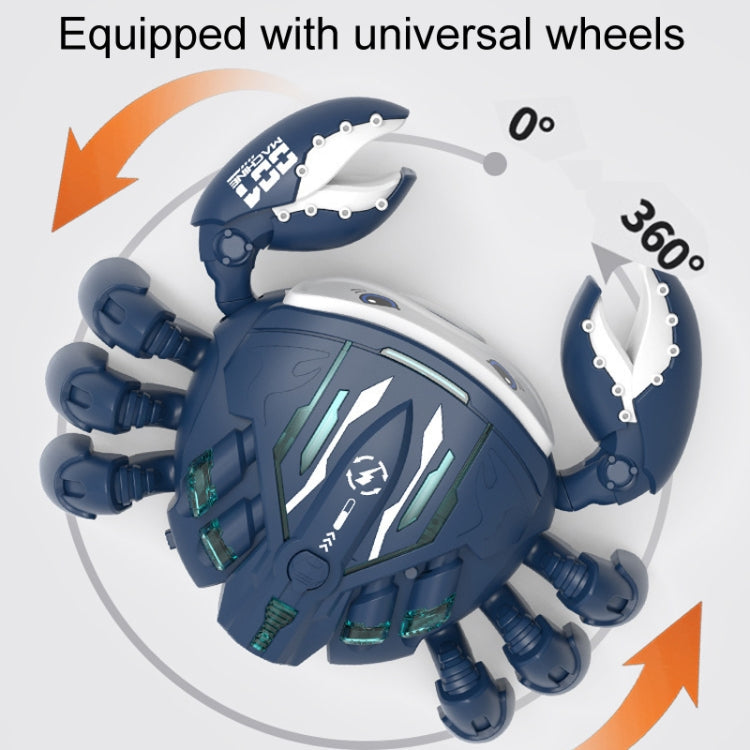 Children Motorized Universal Crawling Crab Simulation Animal Model Toys Reluova