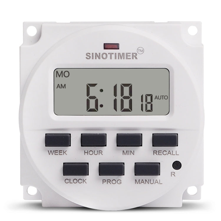 7 Days Weekly Programmable Digital Electronic Timer Switch Reluova