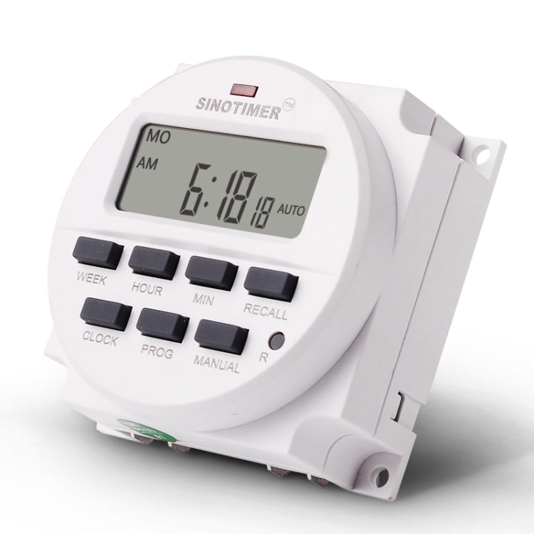 7 Days Weekly Programmable Digital Electronic Timer Switch Reluova