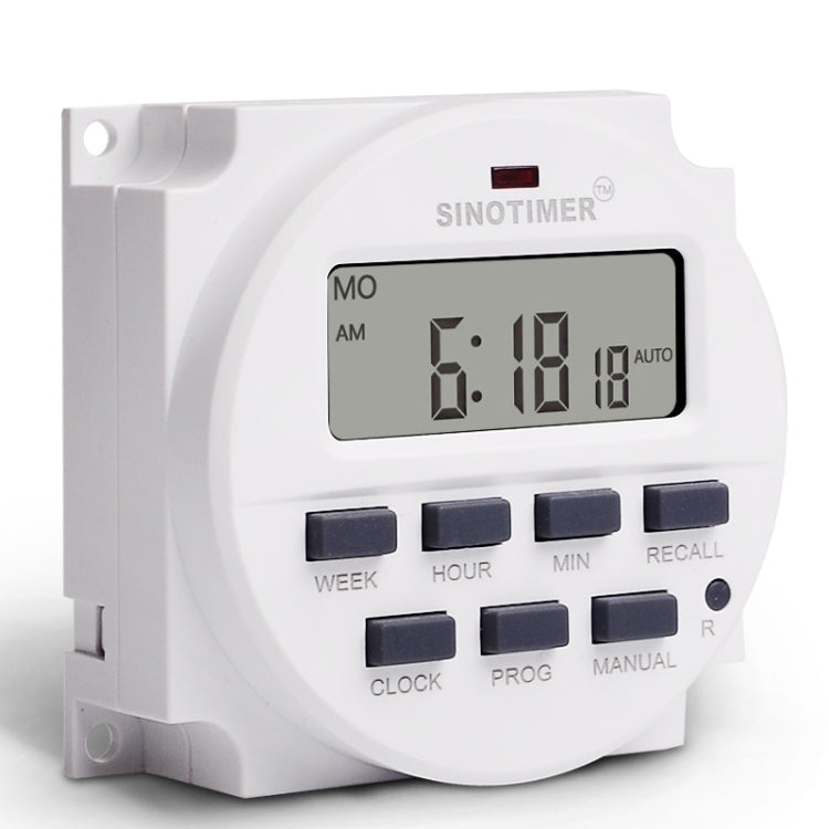 7 Days Weekly Programmable Digital Electronic Timer Switch Reluova